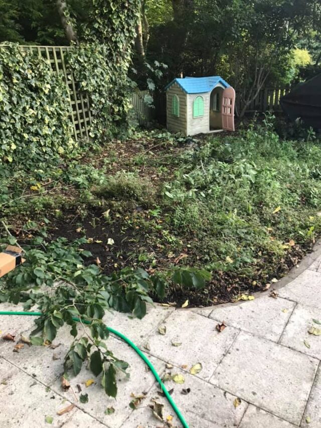 dollshouse in Peterhead garden